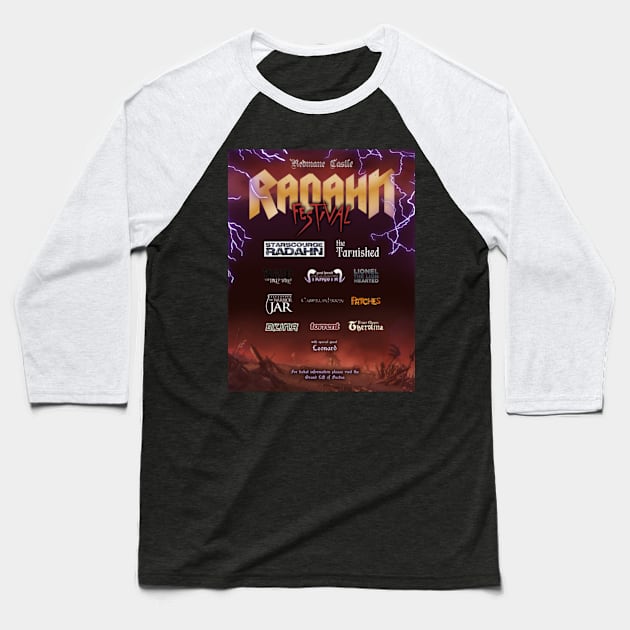 Elden Ring Radahn Festival Poster 4 Baseball T-Shirt by perdewtwanaus